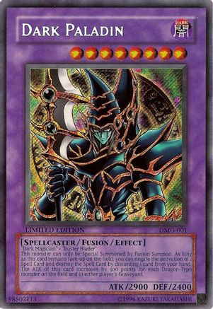 Dark Paladin Duel Master's Guide DMG-001 Near Mint Secret Rare English Limited