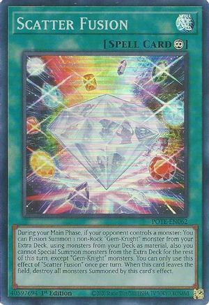 Scatter Fusion Power of the Elements POTE-EN062 Near Mint Super Rare English 1st Edition