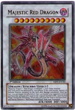 Majestic Red Dragon Absolute Powerforce ABPF-EN040 Near Mint Ultra Rare English Unlimited
