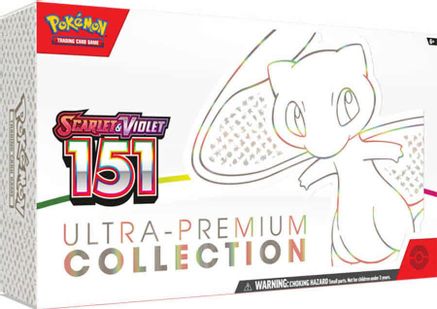 151 Ultra Premium Collection Scarlet & Violet 151 Sealed Near Mint English