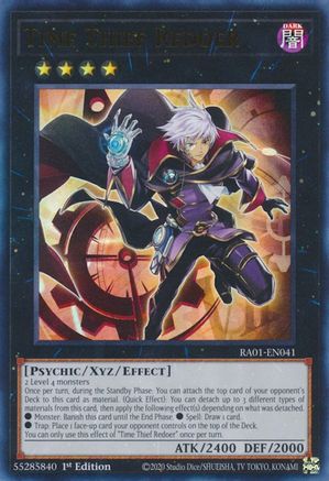 Time Thief Redoer RA01-EN041 25th Anniversary Rarity Collection 1st Edition Ultra Rare English