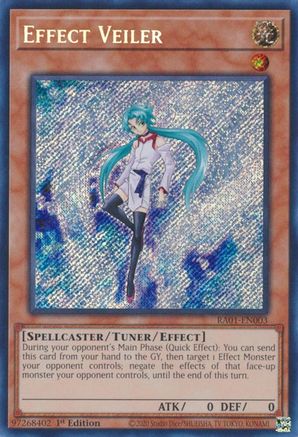 Effect Veiler RA01-EN003 25th Anniversary Rarity Collection 1st Edition Secret Rare Near Mint English