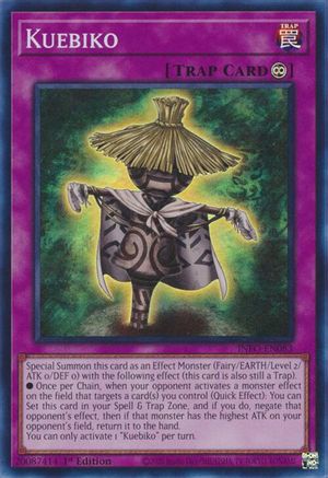 Kuebiko INFO-EN083 The Infinite Forbidden 1st Edition Super Rare Near Mint English