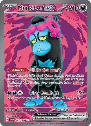 Munkidori ex 083/064 Shrouded Fable Ultra Rare Near Mint English