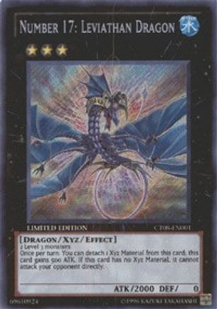 Number 17: Leviathan Dragon 2011 Collectors Tins CT08-EN001 Near Mint Secret Rare English Limited