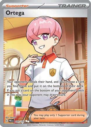 Ortega 141/131 Prismatic Evolutions Ultra Rare Near Mint English