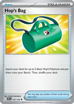 Hop's Bag 147/159 Journey Together Reverse Holo Near Mint English