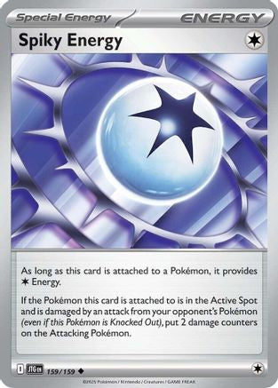 Spiky Energy 159/159 Journey Together Reverse Holo Near Mint English