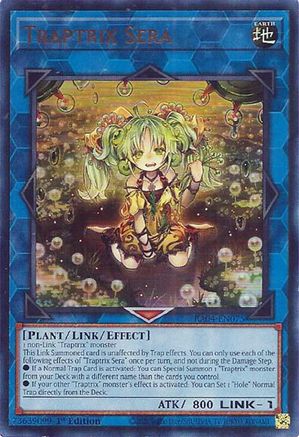 Traptrix Sera RA04-EN075 Quarter Century Stampede 1st Edition Ultra Rare English