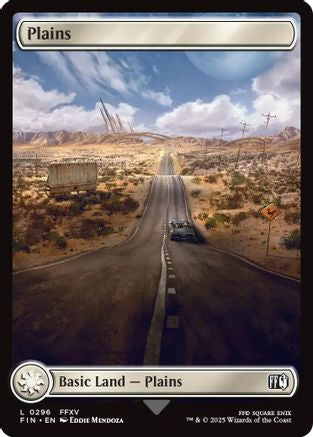 Plains (0296) #296 Final Fantasy Land Foil Near Mint English