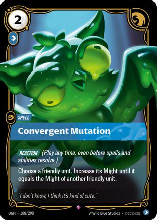 Convergent Mutation 108/298 Riftbound Origins Rare Near Mint English