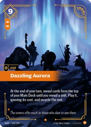 Dazzling Aurora 160/298 Riftbound Origins Epic Near Mint English