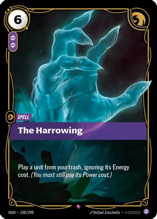 The Harrowing 198/298 Riftbound Origins Rare Near Mint English