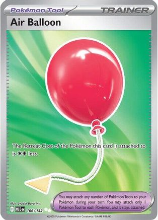 Air Balloon 166/132 Mega Evolution Base Set Ultra Rare Near Mint English