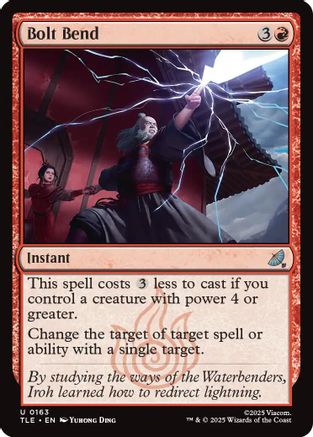 Bolt Bend #163 Avatar The Last Airbender Eternal Uncommon Foil Near Mint English
