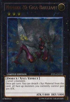 Number 20: Giga-Brilliant ZTIN-ENV02 2013 Zexal Collection Tin Ultimate Rare Near Mint English