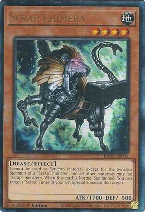 Scrap Chimera (Ultimate Rare) RA05-EN005 Rarity Collection 5 1st Edition Ultimate Rare Near Mint English