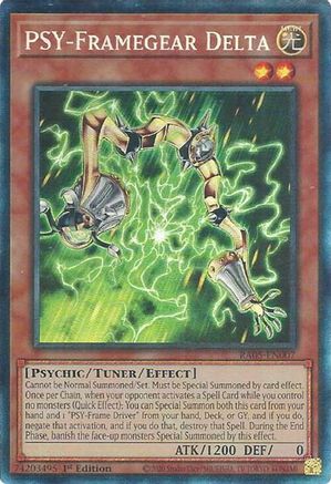 PSY-Framegear Delta RA05-EN007 Rarity Collection 5 1st Edition Collector's Rare Near Mint English