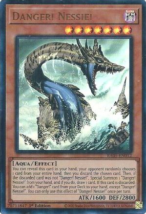 Danger! Nessie! (Ultra Rare) RA05-EN012 Rarity Collection 5 1st Edition Ultra Rare Near Mint English