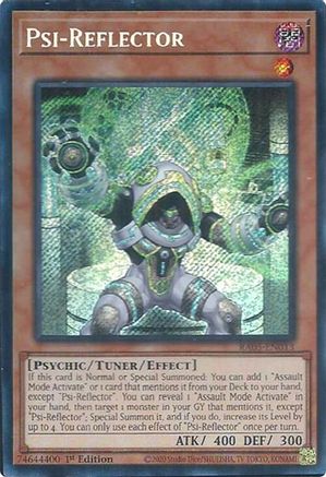 Psi-Reflector RA05-EN013 Rarity Collection 5 1st Edition Secret Rare Near Mint English