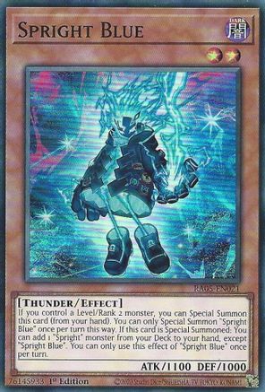 Spright Blue RA05-EN021 Rarity Collection 5 1st Edition Super Rare Near Mint English