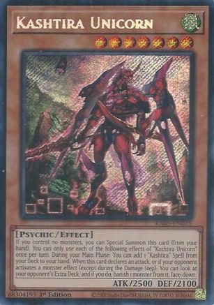 Kashtira Unicorn RA05-EN025 Rarity Collection 5 1st Edition Secret Rare Near Mint English