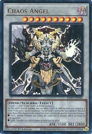 Chaos Angel (Ultra Rare) RA05-EN043 Rarity Collection 5 1st Edition Ultra Rare Near Mint English