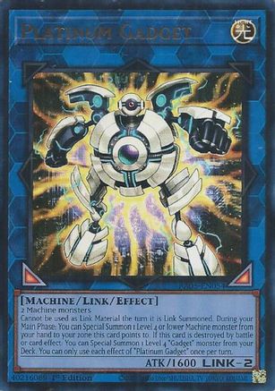 Platinum Gadget (Ultra Rare) RA05-EN054 Rarity Collection 5 1st Edition Ultra Rare Near Mint English