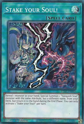 Stake your Soul! RA05-EN069 Rarity Collection 5 1st Edition Super Rare Near Mint English