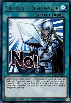 Crossout Designator RA05-EN118 Rarity Collection 5 1st Edition Ultra Rare Near Mint English
