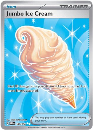 Jumbo Ice Cream 109/086 Chaos Rising Ultra Rare Near Mint English