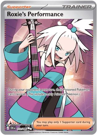Roxie's Performance 112/086 Chaos Rising Ultra Rare Near Mint English