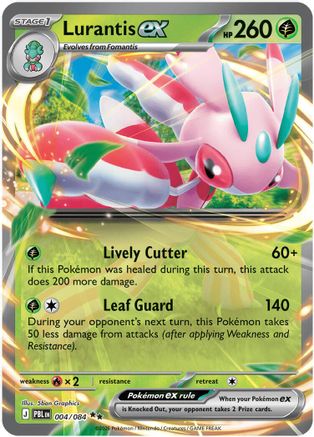 Lurantis ex 004/084 Pitch Black Double Rare (RR) Near Mint English