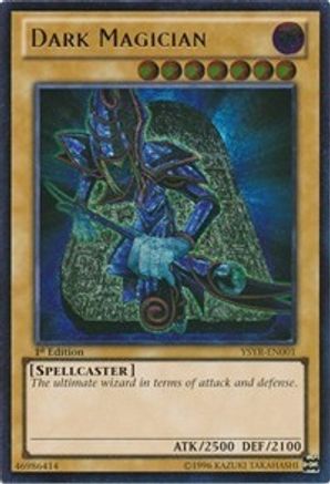 Dark Magician (UTR) Starter Deck: Yugi Reloaded YSYR-EN001 Near Mint Ultimate Rare English 1st Edition