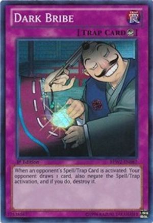 Dark Bribe Battle Pack 2: War of the Giants Round 2 BPW2-EN087 Near Mint Super Rare English 1st Edition