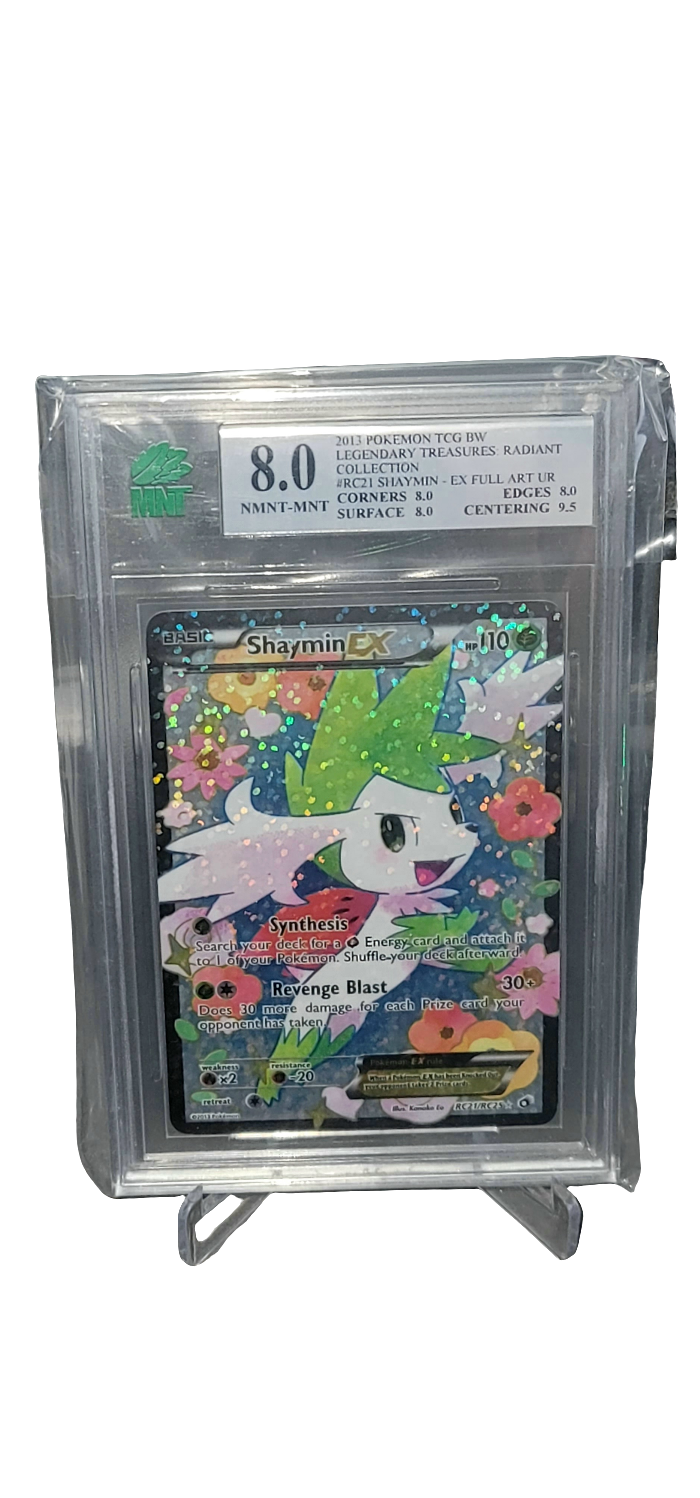 MNT 8 Shaymin EX - Legendary Treasures: Radiant Collection