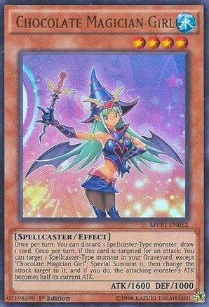 Chocolate Magician Girl The Dark Side of Dimensions Movie Pack MVP1-EN052 Near Mint Ultra Rare English 1st Edition