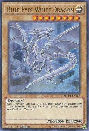 Blue-Eyes White Dragon The Dark Side of Dimensions Movie Pack MVP1-EN055 Near Mint Ultra Rare English 1st Edition