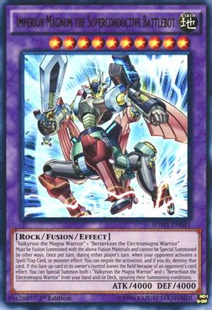 Imperion Magnum the Superconductive Battlebot Structure Deck: Yugi Muto SDMY-EN041 Near Mint Ultra Rare English 1st Edition