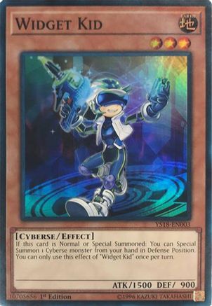 Widget Kid Starter Deck: Codebreaker YS18-EN003 Near Mint Super Rare English 1st Edition