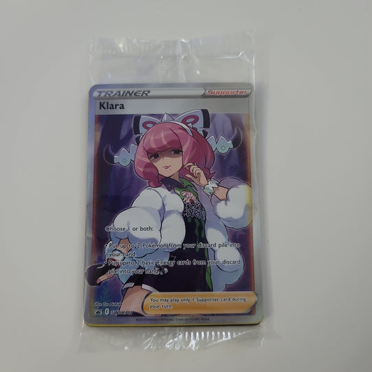 Pokemon Klara SWSH302 Premium Collection Black Star Promo Full Art Sealed