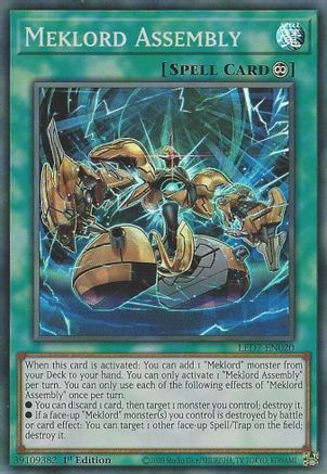 Meklord Assembly Legendary Duelists: Rage of Ra LED7-EN020 Near Mint Super Rare English 1st Edition