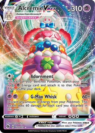 Alcremie VMAX Champion's Path 23/73 Near Mint Ultra Rare English Holofoil