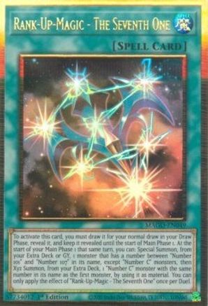 Rank-Up-Magic - The Seventh One Maximum Gold MAGO-EN049 Near Mint Premium Gold Rare English 1st Edition