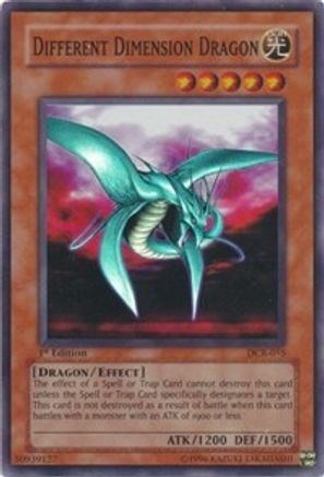 Different Dimension Dragon Dark Crisis DCR-015 Near Mint Super Rare English 1st Edition