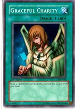 Graceful Charity Starter Deck: Pegasus SDP-040 Lightly Played Super Rare English 1st Edition