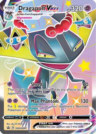 Dragapult VMAX SWSH097 SWSH Black Star Promos Promo Near Mint  English