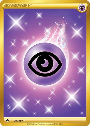 Psychic Energy 232/198 Chilling Reign Secret Rare Near Mint  English