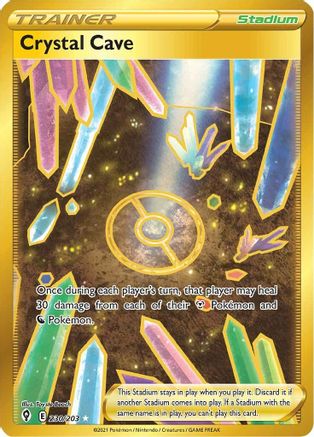 Crystal Cave 230/203 Evolving Skies Secret Rare Near Mint  English