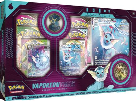 Vaporeon VMAX Premium Collection  Evolving Skies Sealed Near Mint  English